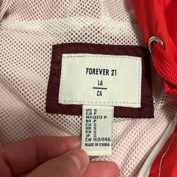 Forever 21 Color Block Track Jacket - Picture 6 of 7